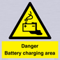 WE3560: Danger Battery charging area