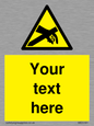 WE5181: Custom Anti-Static Warning Sign