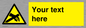 WE5181: Custom Anti-Static Warning Sign