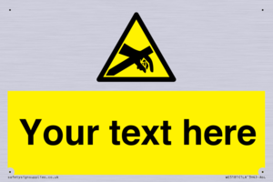 WE5181: Custom Anti-Static Warning Sign