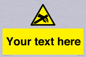 WE5181: Custom Anti-Static Warning Sign