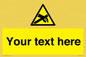 WE5181: Custom Anti-Static Warning Sign