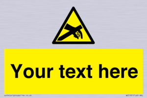 WE5181: Custom Anti-Static Warning Sign