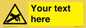 WE5181: Custom Anti-Static Warning Sign