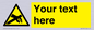 WE5181: Custom Anti-Static Warning Sign