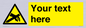 WE5181: Custom Anti-Static Warning Sign