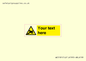 WE5181: Custom Anti-Static Warning Sign