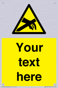 WE5181: Custom Anti-Static Warning Sign