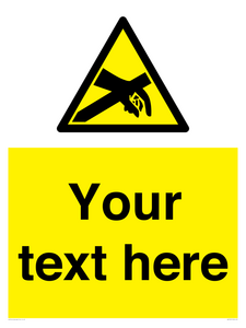 WE5181: Custom Anti-Static Warning Sign