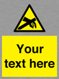 WE5181: Custom Anti-Static Warning Sign