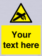 WE5181: Custom Anti-Static Warning Sign