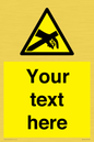 WE5181: Custom Anti-Static Warning Sign