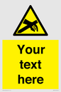 WE5181: Custom Anti-Static Warning Sign