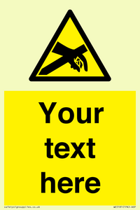WE5181: Custom Anti-Static Warning Sign