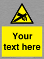 WE5181: Custom Anti-Static Warning Sign
