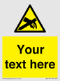 WE5181: Custom Anti-Static Warning Sign