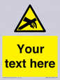 WE5181: Custom Anti-Static Warning Sign