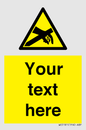 WE5181: Custom Anti-Static Warning Sign