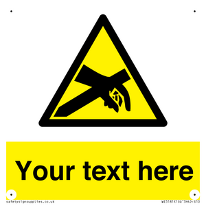 WE5181: Custom Anti-Static Warning Sign
