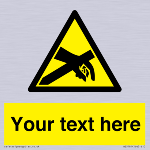 WE5181: Custom Anti-Static Warning Sign