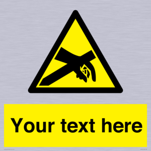 WE5181: Custom Anti-Static Warning Sign