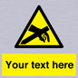 WE5181: Custom Anti-Static Warning Sign