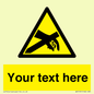 WE5181: Custom Anti-Static Warning Sign