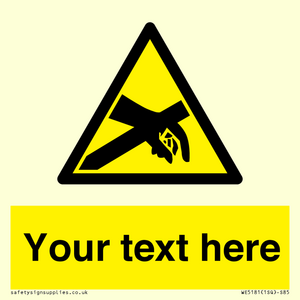 WE5181: Custom Anti-Static Warning Sign