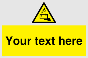 WE5183: Custom Battery Charging Sign