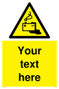 WE5183: Custom Battery Charging Sign