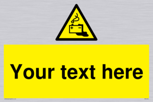 WE5183: Custom Battery Charging Sign