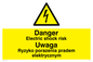 WE5370: Polish / English - Danger Electric shock risk