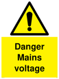 WE5446: Danger Mains voltage