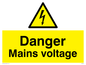 WE5446: Danger Mains voltage