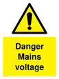 WE5446: Danger Mains voltage