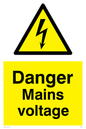 WE5446: Danger Mains voltage