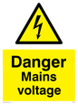 WE5446: Danger Mains voltage