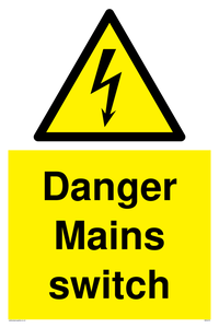 WE5470: Danger Mains switch