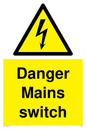 WE5470: Danger Mains switch