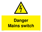 WE5470: Danger Mains switch