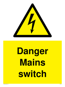 WE5470: Danger Mains switch