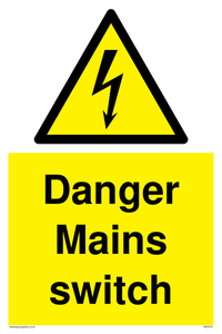 WE5470: Danger Mains switch