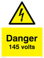 WE5480: Danger 145 volts
