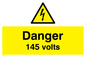 WE5480: Danger 145 volts