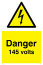 WE5480: Danger 145 volts