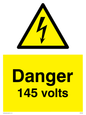 WE5480: Danger 145 volts