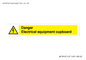 WE5842: Danger Electrical equipment cupboard