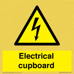 WE5918: Electrical cupboard