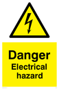 WE67: Danger Electrical Hazard