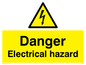 WE67: Danger Electrical Hazard